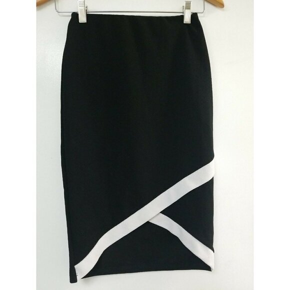 Pencil Skirt Black and white 24 inches - Picture 1 of 2